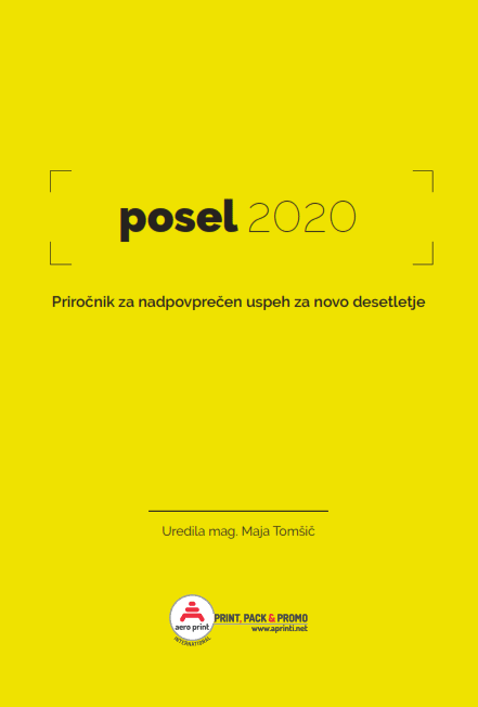 Naslovnica knjige Posel2020 — osvežena izdaja 2022